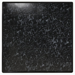 6x6 black marble