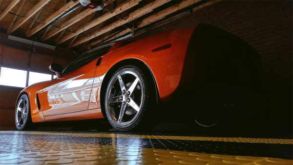 corvette on circletrac