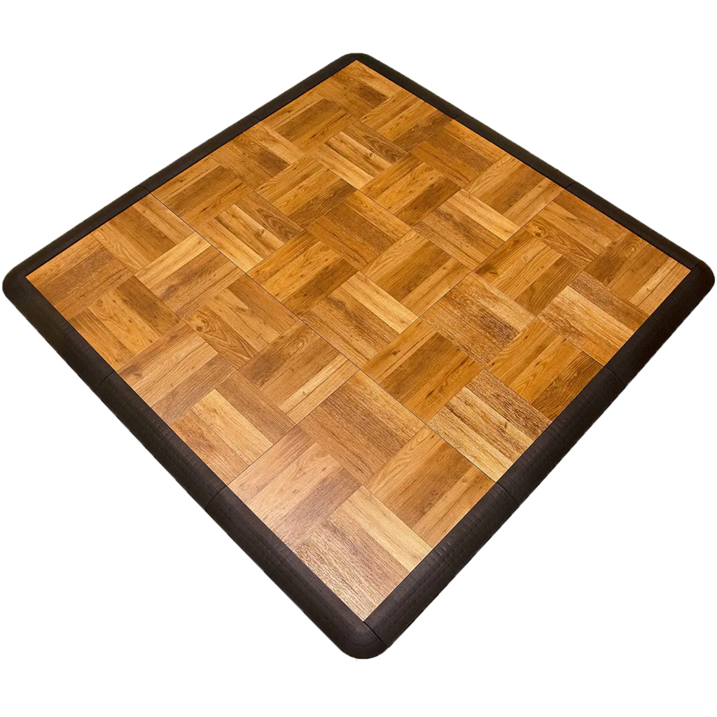 Residential Oak Dance Floor Kits, Great for practicing at home