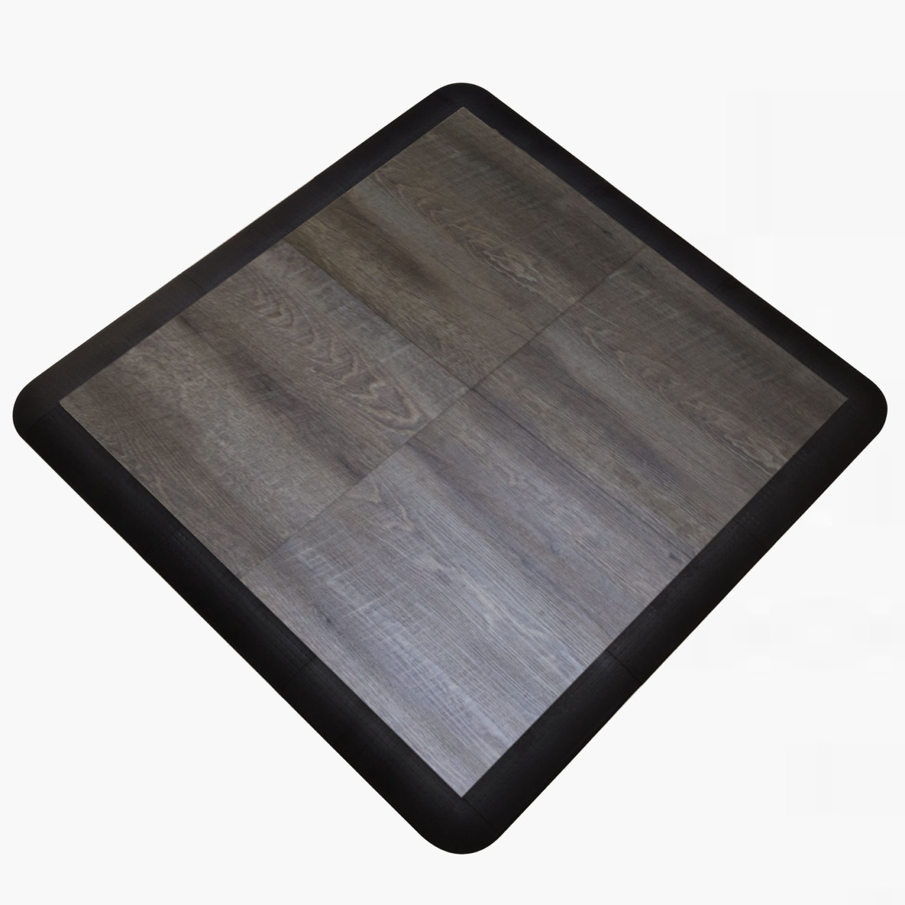 Smoked Oak Dance Floor Kits Snap Together Flooring Tiles