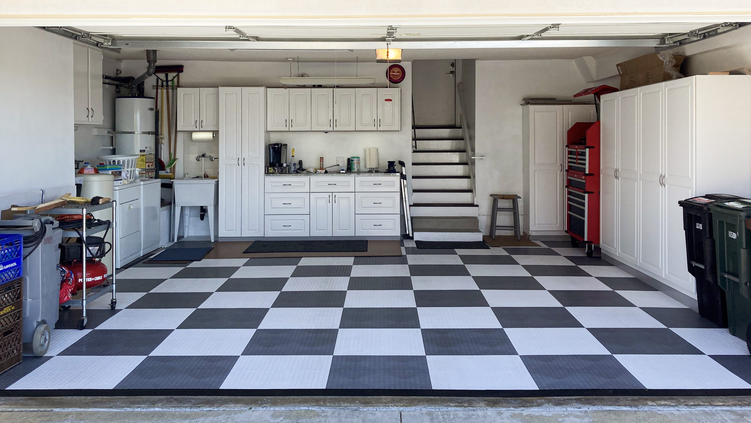 GarageDeck® 48 Pack Garage Floor Tiles | Great Garage Flooring Idea
