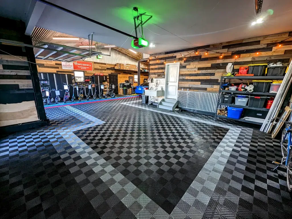 RaceDeck Free-Flow Garage Tile Flooring RaceDeck Free-Flow Garage Tile Flooring