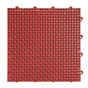 Bright Red Deck Tile